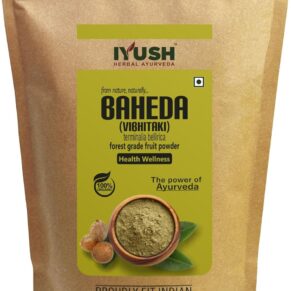 IYUSH Herbal Ayurveda Baheda Powder – 400gm | Vibhitaki Powder