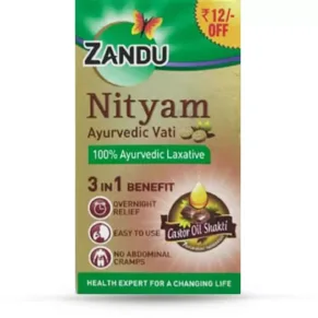 Zandu Nityam Ayurvedic Vati 30 Tablets